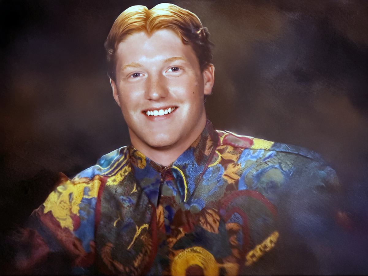 Corey Lewis in 1992, the year he joined Lewis Bros Inc